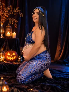 AnithaaYork Blue halloween 2026 Bilde 2