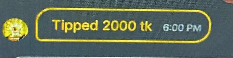 Emily-Nguyen An anonymous gift, thank you very much. Hình