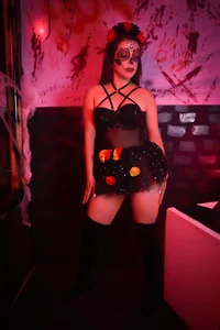 Adel_Nesbiit Will you be able to survive a night with me? ☠️👻 Pic 3