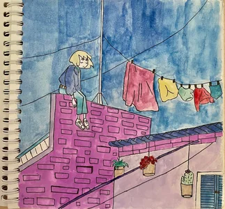 Zdjęcia Lina_Brownie My sketchbook drawings:  6