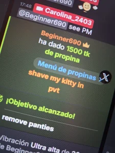 Carolina_2403's tippers happy today2 Sex Photo 1