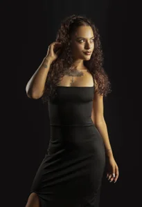 Caroline420_ black dress Pic 2