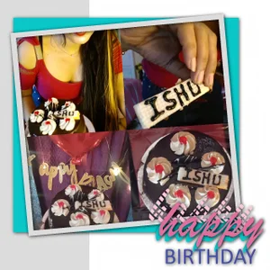 ravishingkanika ❤️ Happy Birthday, Ishu..!! ❤️ Wishing you endless smiles, hugs, and magical moments 🎂💋💕 টি ছবি