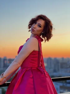 TinaBrook Pink sunset Billede
