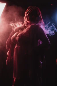 Karmilla_Rosse: sexy NEON ( 4 фото)