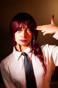 angelgate MAKIMA COSPLAY🥵❤️ Pic 3