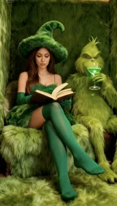 M1kaylaRavenのGrinch Date - AIの 2枚の写真