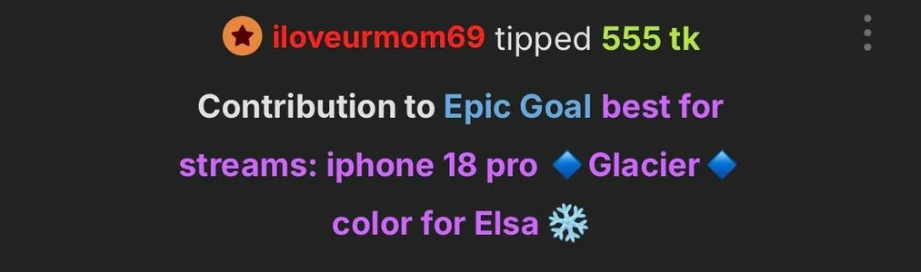 elsawhere 🤍THANK YOU🤍 epic goal: iphone 18 pro 🔹Glacier🔹 color for Elsa ❄ Pic 9