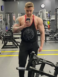 WayneWilson Workout and naked body Foto