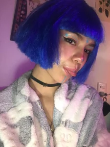 Tabitta_ I love my blue eyeliner <3 Bilde