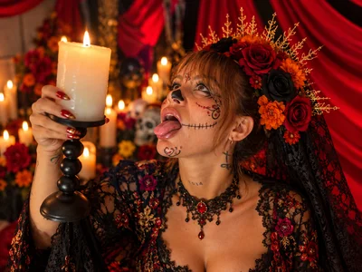 Maye_U 💀 Catrina Is Calling You 🌹 Pic 4