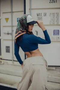 LunaRuso Steel and Leather contrasts 💙 Foto 2