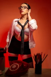 _Kimberlyclars The elegance of a sexy secretary for you 😮‍💨😏 Pic 4