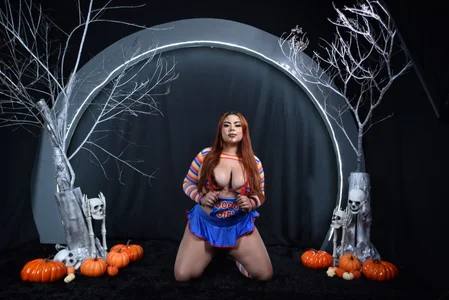 NAHIARA_LEE Chucky cosplay 🎃🎃 Foto