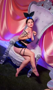 Luciifeer_ Roleplay Petsplay - Cosplay Sexy Bunny, Easter Eggs and Naughty Girl - Tongue Hình 4