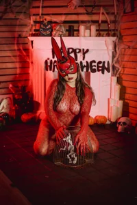 LaurenWelly_ Happy Hallowen  7টি ছবি