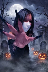 tatty_wilson Happy halloween 🖤💋🕷🦇 사진 4
