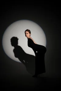 Rina_Panic Rina in black🖤 Pic 5