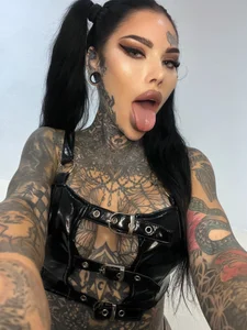 darkinkedbabe sexy pvc Pic 4