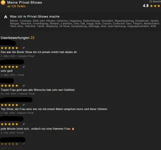 AlessiaAura 5* reviews of private + c2c shows ->les meine Bewertungen + lad mich ein (2025) зображення 3