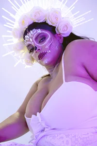 Kismett_aziz White skull Gambar 3