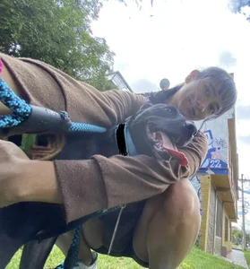 _YumekoJabami_ My hobby outside the platform 🐶🐾 Volunteer in an animal foundation รูป  2