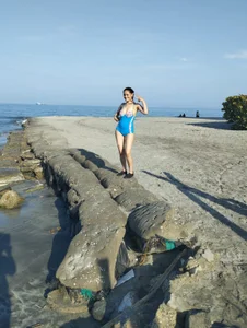 Sexy on beach de Julieta_Wall_ Foto