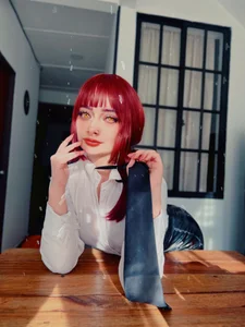 angelgate Makima cosplay- Chainsaw man ❤️ Pic 7