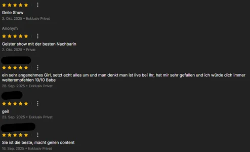 AlessiaAura 5* reviews of private + c2c shows ->les meine Bewertungen + lad mich ein (2025) зображення 8