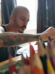 color_beat17 Artistic Processes Foto