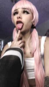 Amelie_Wine D0LL♥ teen, skinny, tattoo, dark, natural, bigass, smalltits, petite, ahegao Pic 2