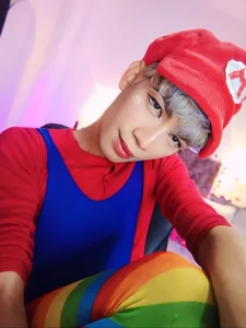 Cooperrosscute233 Marios Bross in action! Hình 2