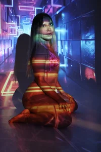 Neon temptation de MaddieTease  6 Imagens