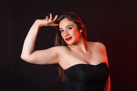 Ava_Stone 🖤 Black Lingerie Night Fotka 4