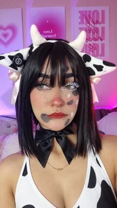Yumeku_04 Your little cow 🤍🖤  3টি ছবি