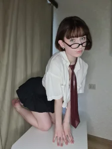 VelvetCaress office siren in skirt teasing u:) Pic 4