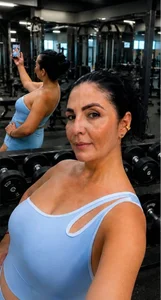 AlizonMoreti MILF Workout Mode Pic 2
