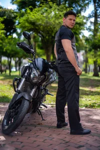 Izui_Pierce The motorcycle boy 🏍💪 Poză 5