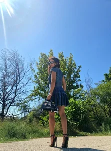 Lissabeta Domina heels on street Immagine  2