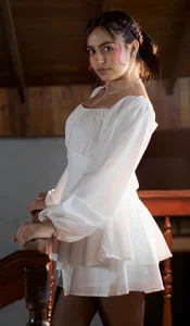 emily_bank With every curve of my white dress Pic 8