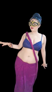 Alisha's Hot Saree x Temptation de Alisha95  4 photos