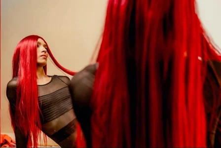 AdharaSkinny_ Red ❤️ Pic 2