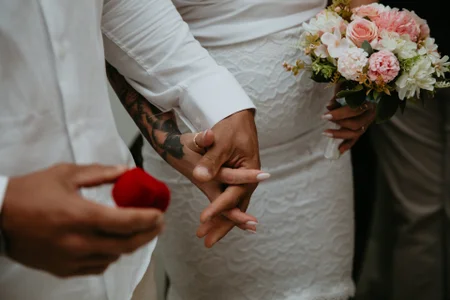 Enfim casados ♥️💍☀️🌹👰🏻🌻❤️🔥 de Laura_81  2 Imagens
