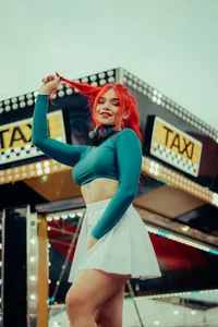 LeaThompsonAt park Bild