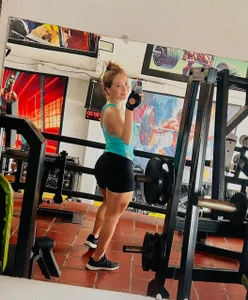 sweet_thalia_ Follow along with my gym routine 🥵🥵 圖片