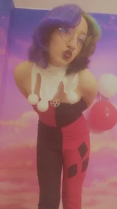 mitsuri_nyxharley quinn ❤️🖤图片 4