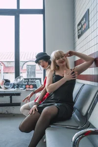 FlirtyMary with sweet girl Pic 8