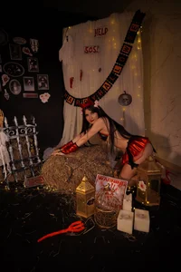 briny_saezSexy she devil Halloween theme图片 5