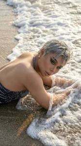 the_girl_of_jamesbond Cowell Beach and Natural Bridges State Beach California 圖片 4