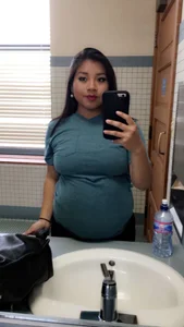 Modest pic of me when i was preggo